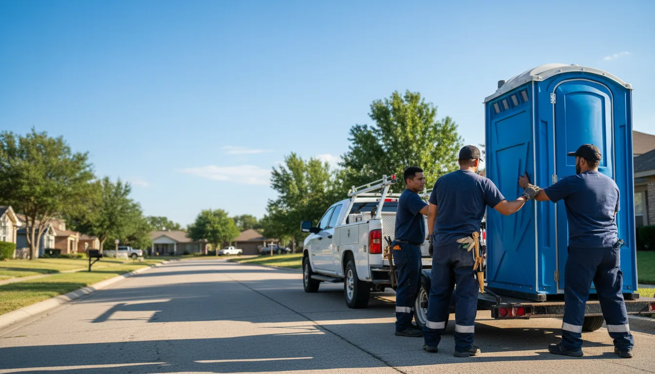 Portable Toilet Rental in Saline, LA near me